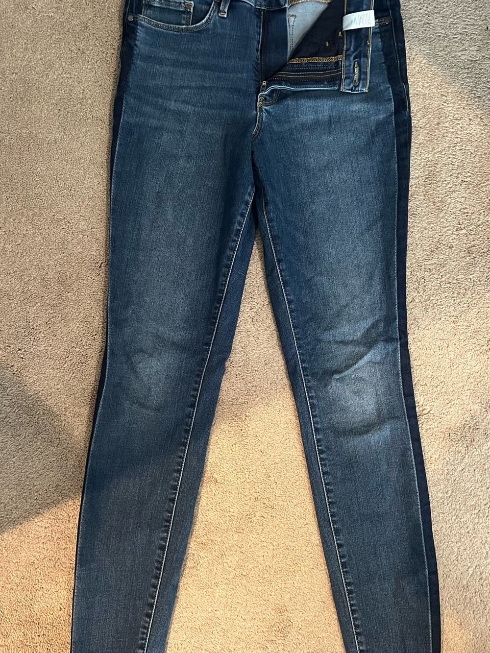 Athleta tuxedo Skinny Jeans